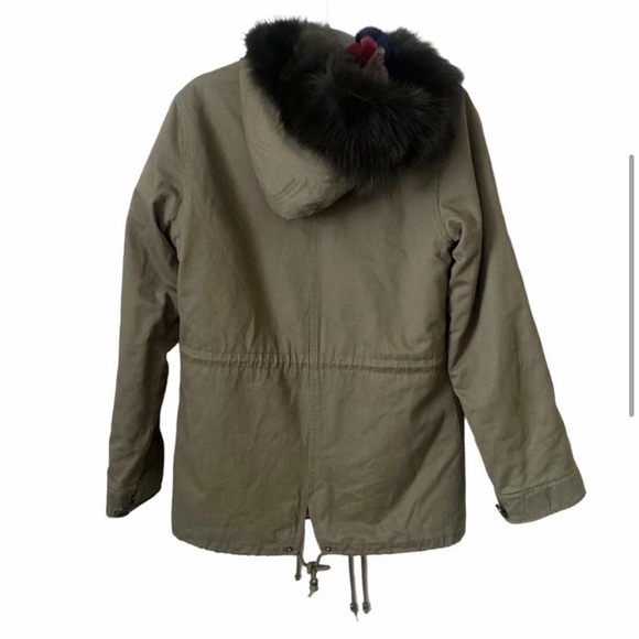 Bloomingdales Aqua Multi Color Anorak Jacket - Picture 4 of 7